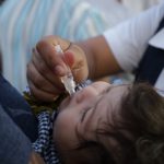 Sector Salud aplica la vacuna contra la poliomielitis en el Estado de Colima