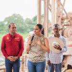 Gobernadora de Colima encabeza arranque oficial de la perforación de pozo profundo en Tecolapa