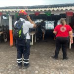 UEPC, Semar, Sedena, GN y Unidades Municipales de Protección Civil realizan monitoreo y alertan a prestadores de servicios, por TT ‘Raymond’