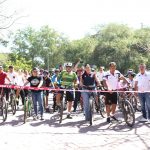 Más de 150 personas participaron en la ‘Rodada por la Paz’ que organizó Incode en La Campana