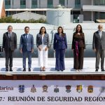 Indira Vizcaíno participó en la 7ª Reunión de Seguridad Regional, en Aguascalientes