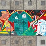 Estudiantes del Tec de Colima ganan 2⁰ lugar nacional de Murales Mundialistas; Indira Vizcaíno reconoce talento de las juventudes