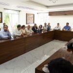 Acuerdan Gobierno del Estado, SICT, Guardia Nacional, Pinfra y sector empresarial acciones para agilizar el tráfico en la autopista Colima-Manzanillo