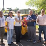 Taxistas de Tecomán se suman a la Colecta ‘Diamante de la Solidaridad’